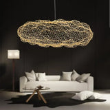 Deense Designer IJzeren Mesh Wolk Hanglamp