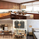 NaturaRiet Rieten Hanglamp – Authentieke Sfeer in een Modern Jasje