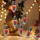 FrostGlobe LED Sneeuwbol Lichtslinger – Met Kerstboom & Rode Besjes