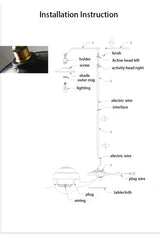 LUMIRÉTRO Moderne Retro Vloerlamp