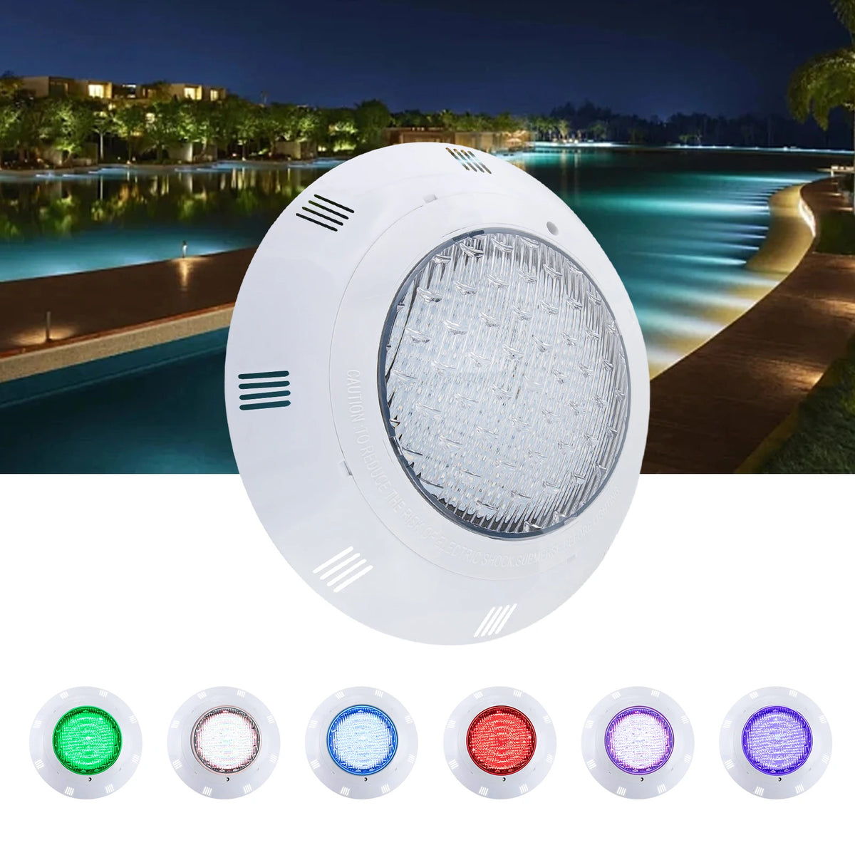 AQUAGLOW 360 RGB LED Zwembadlamp - buitenverlichting