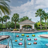 LUMILILY Drijvende Lotuslamp