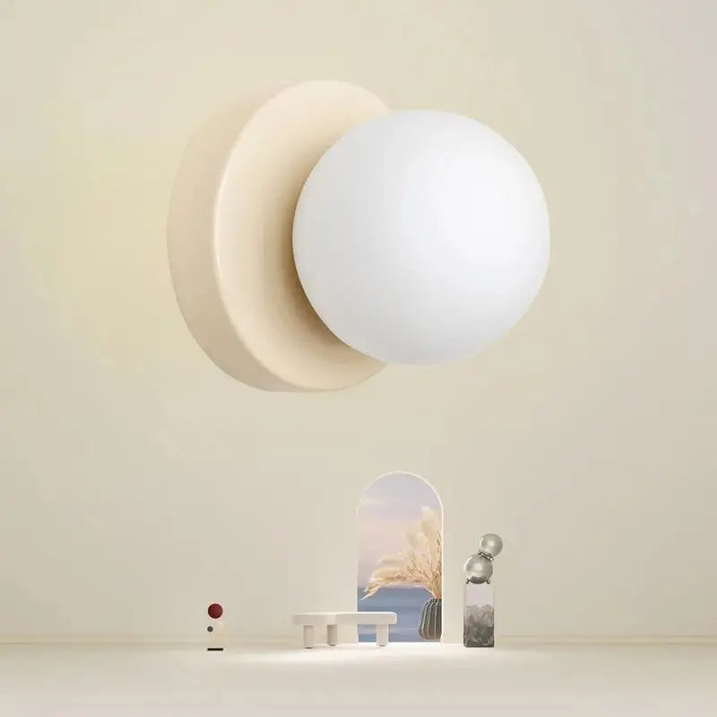 LumiGlobe – Moderne Scandinavische Hanglamp met Glasdesign - wandlamp - sfeerbeeld