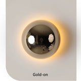 LumiBau Luxe Bauhaus Ronde Wandlamp