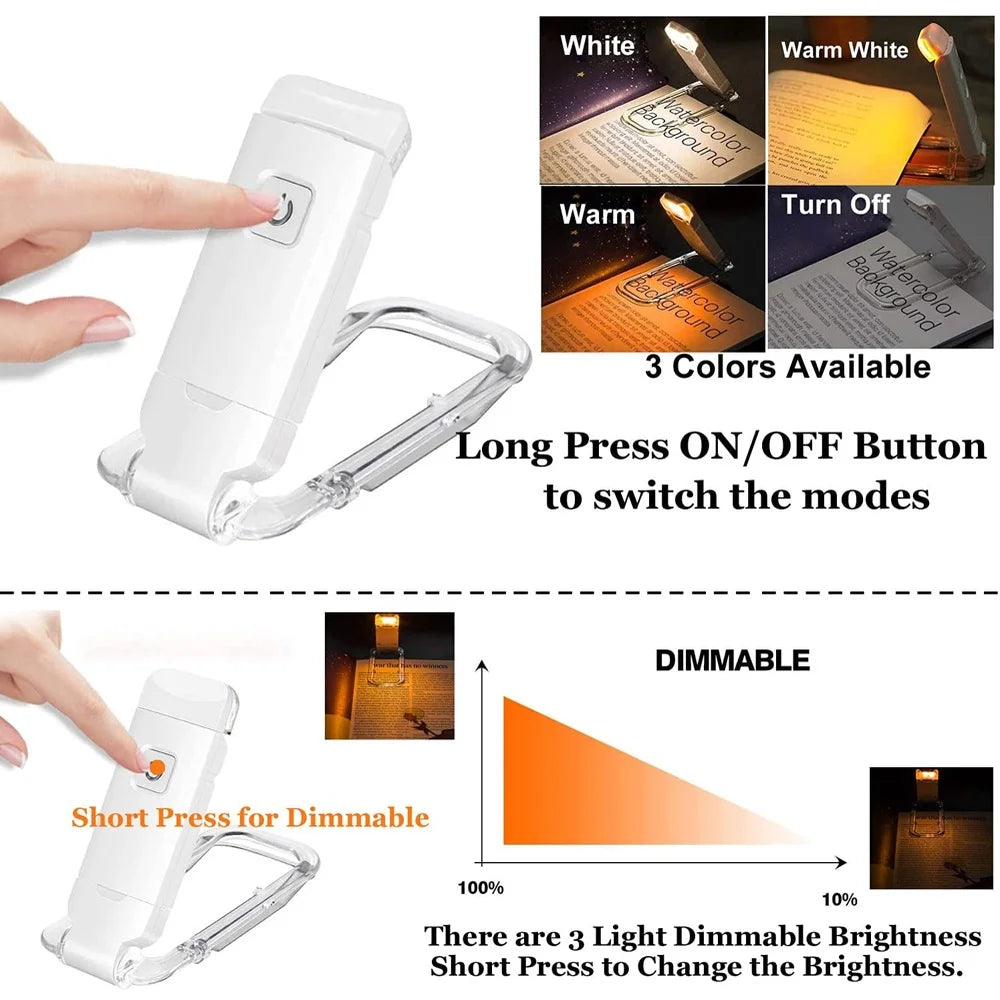 LumiFlex - Draagbare Dimbare LED Leeslamp met Oplaadbare USB - verlichting - sfeerbeeld