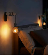 RetroLume – Vintage Wandlamp van Hout & IJzer met LED E27 | Industrieel & Loft Design