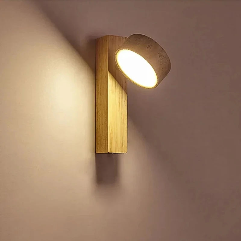 AureaCave Wabi-Sabi Travertin Wandlamp