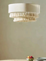 SabiGlow – Boheemse Wabi Sabi Stoffen Hanglamp