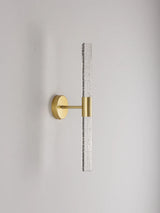 LumiGlas – Luxe LED Wandlamp met Kristal Bubbelstaaf