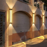 SteelLux LED Buitenlamp – Waterdichte RVS Wandlamp voor Tuin