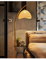 ZenGlow Wabi-Sabi LED Vloerlamp – Scandinavisch Minimalisme & Japans Design voor een Rustgevende Sfeer