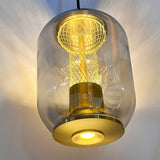 Savannah Glazen Zwarte Hanglampen