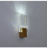 AuroraLux Bubble Wandlamp – Luxe Gouden LED