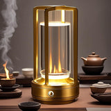 LumiCrystal Oplaadbare LED Tafellamp met Touch