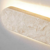 StoneGlow Recta – Moderne Wandlamp van Natuursteen