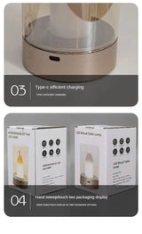 LUMAFLAME Touch LED Kaarslamp