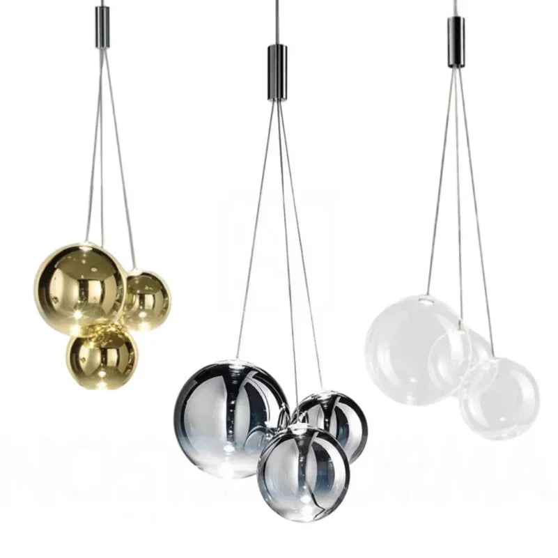 Luxe Glazen Bol Hanglamp