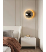 LumiBau Luxe Bauhaus Ronde Wandlamp