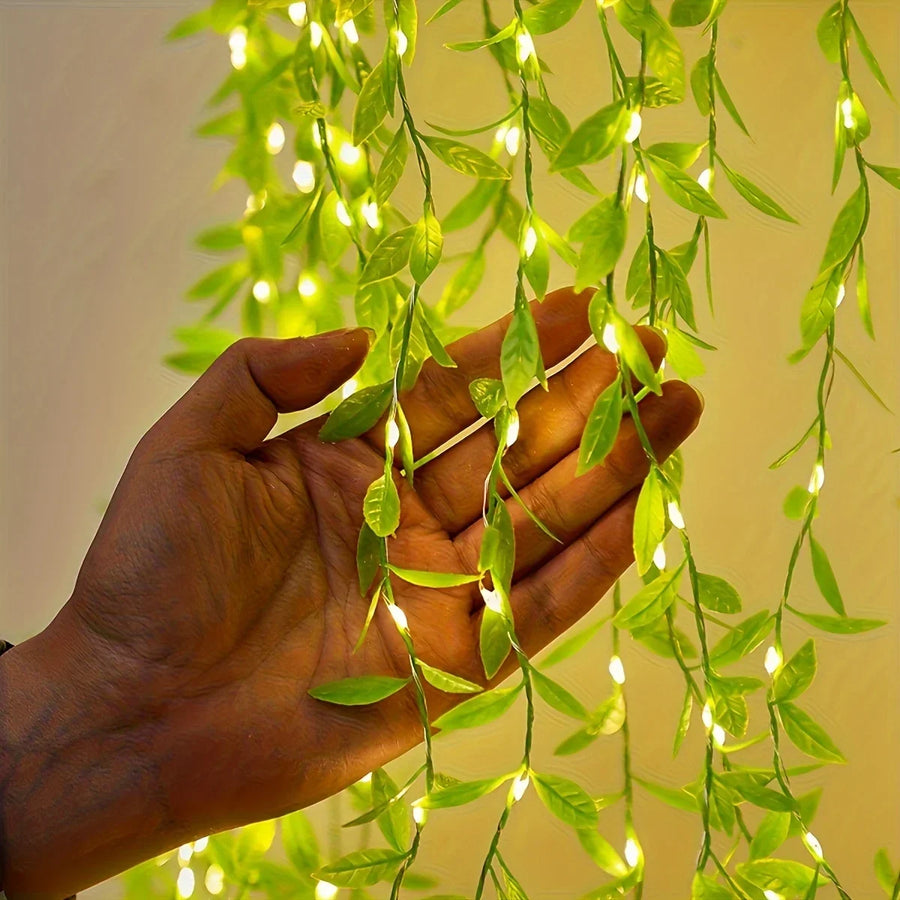 LeafLuma 2M LED Slinger met Bladdecor