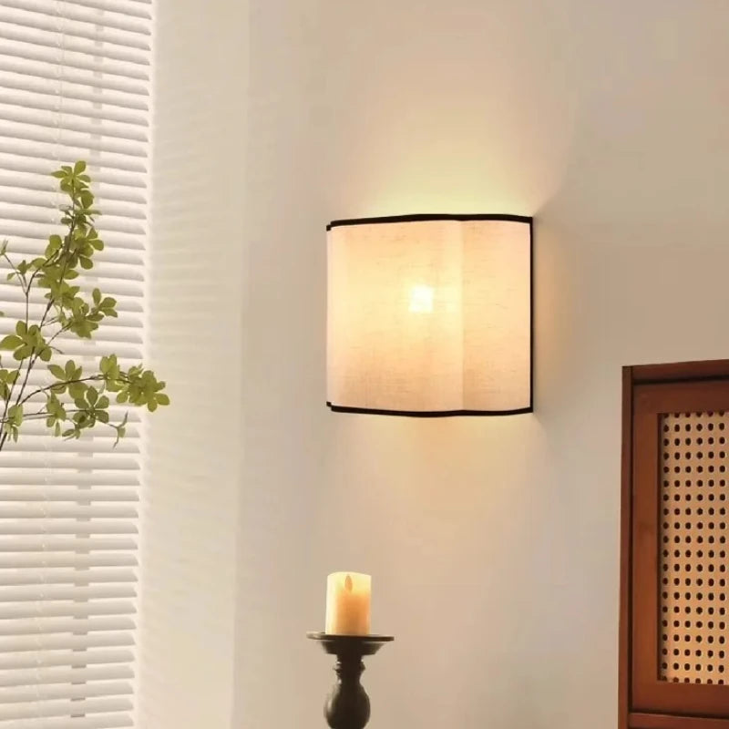 LumiCrème Franse Crèmekleurige Wandlamp - wandlamp - sfeerbeeld