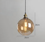 NordicLoom – Moderne Loft Hanglamp met Glas