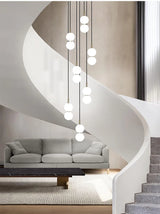 NordLume DuoSphere – Scandinavische Dubbele Glazen Hanglamp