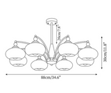 Retro Melodica Kroonluchter