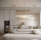 Japandi Stijl Zijden Hanglamp Kroonluchter