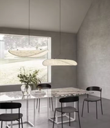 Japandi Stijl Zijden Hanglamp Kroonluchter