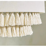 SabiGlow – Boheemse Wabi Sabi Stoffen Hanglamp