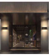 LuxGate Pro – LED Buitenwandlamp IP65 van Aluminium voor Tuin, Villa & Poort