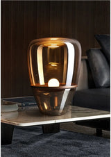 AuroraGlow – Scandinavische Designer Glazen Tafellamp LED