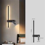 AuroraLuma Nordic Dual LED Wandlamp