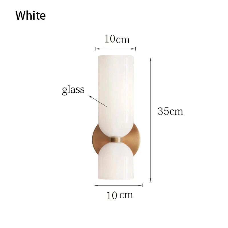 AuroraNord Luxe Glazen Wandlamp