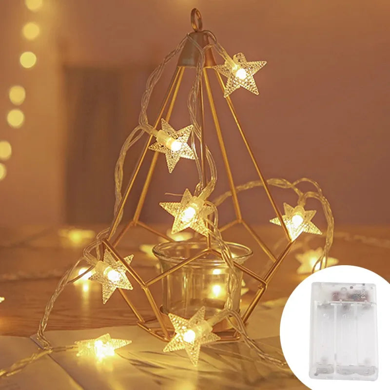 StellaGlow LED Sterren Sfeerverlichting – 51-100 LED’s Batterijgevoed