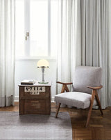 AuroraBauhaus LED Tafellamp – Nordic Glas & Metaal Designlamp