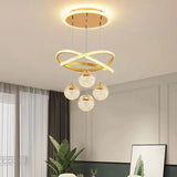 LumaCrest LED Hanglamp – Moderne Art Deco Sfeer voor Eetkamer en Woonruimte