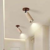 LumiSabi Travertin Natuursteen LED Plafondlamp – Moderne Wabi-Sabi Lamp