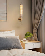 Moderne Luxe Gouden Wandlamp met Helder Glazen Kap