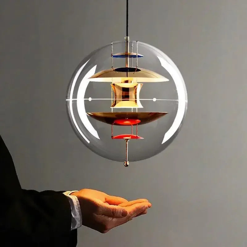 StellarGlow Nordic Planeet Kroonluchter - hanglampen