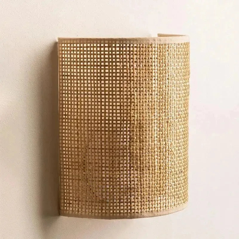 NATURA RATTAN Rotan Wandlamp