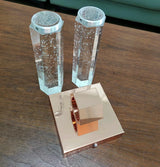 AuroraLux Bubble Wandlamp – Luxe Gouden LED