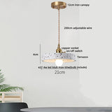 TerraLume LED Hanglamp – Moderne Terrazzo & Koper Designlamp