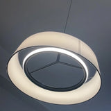 CircoLuce: Moderne Minimalistische LED Hanglamp van Stof