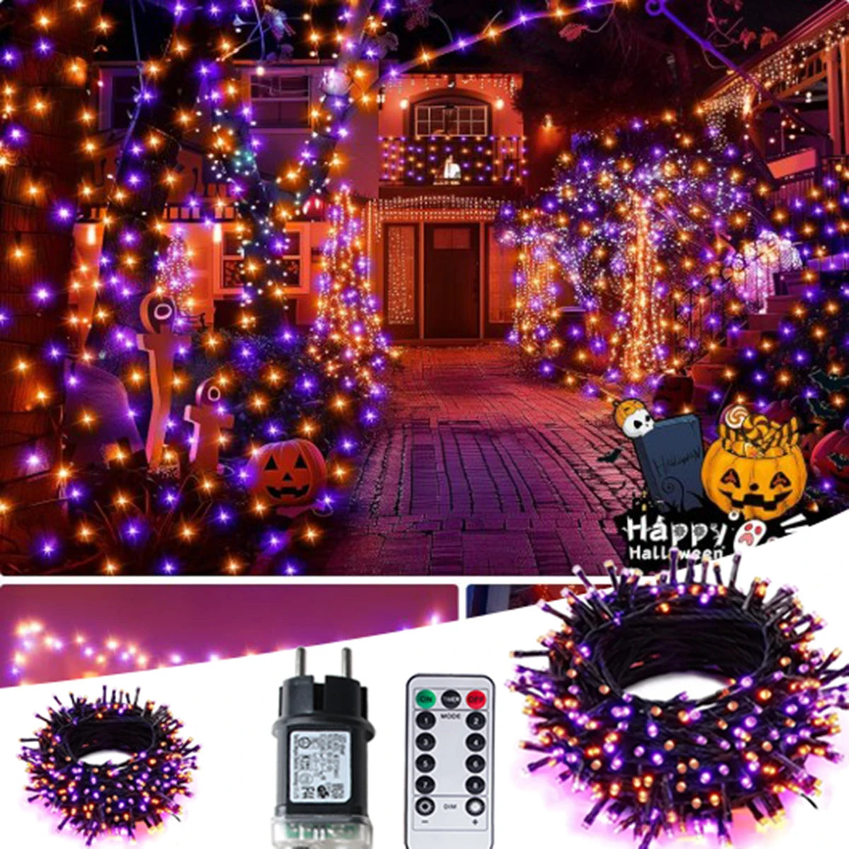 LumiFest 10M–100M LED String Fairy Lights - buitenverlichting