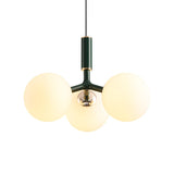 Scandinavische Luxe Glazen Hanglamp In Noorse Stijl