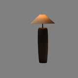Houten Vloerlamp
