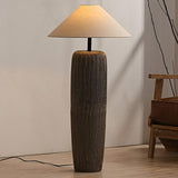 Houten Vloerlamp