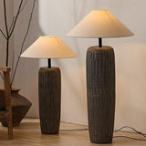 Houten Vloerlamp