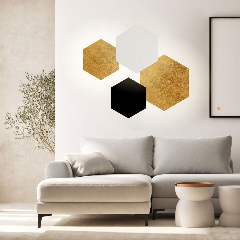Skapetze - Hive indirecte LED wandlamp - wandlampen - sfeerbeeld